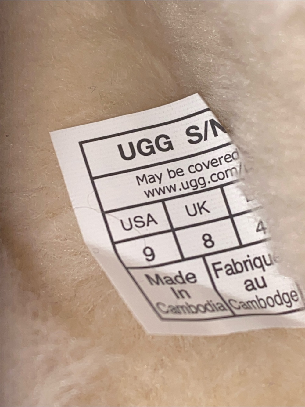 UGG TASMAN - Picture 6 of 6